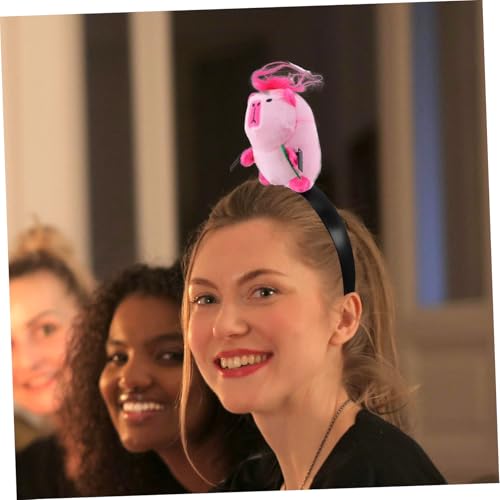 TOGEVAL Capybara Stirnband Mit Ohren Cartoon Kopfschmuck Für Halloween Party Geburtstagsfeier Karneval Mottoparty Geschenkidee von TOGEVAL