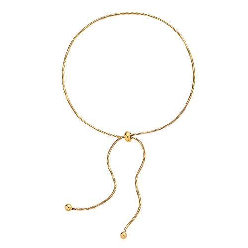TOGEVAL Charming Damen Fußkettchen Snake Bone Design Verstellbare Goldfarbene Knöchelkette Leichtes Modisches Accessoire für Strand Party Hochzeit und Alltag TOGEVAL Charming Damen Fußkettchen Snake Bone Design Verstellbare Goldfarbene Knöchelkette Leichtes Modisches Accessoire für Strand Party Hochzeit und Alltag von TOGEVAL