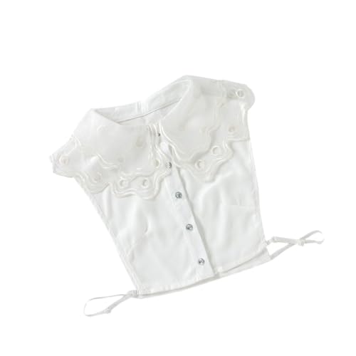 TOGEVAL Damen Fake Collar Aus Hochwertigem Material Vielseitiger Kragen Shirts Und Kleider Elegantes Design Für Hochzeiten Und Partys von TOGEVAL
