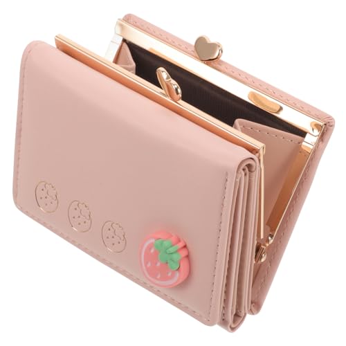 TOGEVAL Damen Geldbörse Klapp-Wallet Pu Handtasche Im Cartoon-Stil Kreditkartenetui Mit Viel Für Münzen Und Karten Für Outdoor-Shopping Und von TOGEVAL