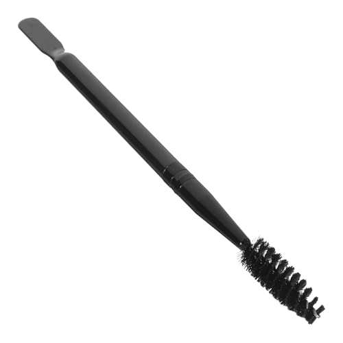 TOGEVAL Doppelseitiger Augenbrauen-wimpernpinsel Make-up Kosmetikwerkzeug Für Augenbrauen Und Wimpern Schwarze Augenbrauenpinsel Mascara Pinselset Mit Doppelseite Für Mädchen Und Frauen von TOGEVAL