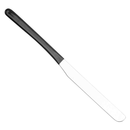 TOGEVAL Edelstahl Make Up Spatel mit Langem Griff Langlebiges Kosmetikspatel Rührwerkzeug für Foundation Lidschatten Lippenfarbe und Nagelkunst Glatte Oberfläche Einfach zu Reinigen von TOGEVAL