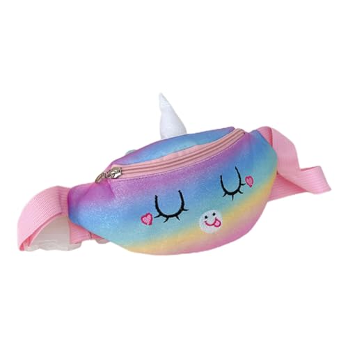 TOGEVAL Mädchen Hüfttasche Einhorn Verstellbare Gürteltasche Niedliche Junge Mädchen Reise-Belt Bag Farbenfrohe Bauchtasche Für Mädchen Für Shopping Und Freizeitaktivitäten von TOGEVAL