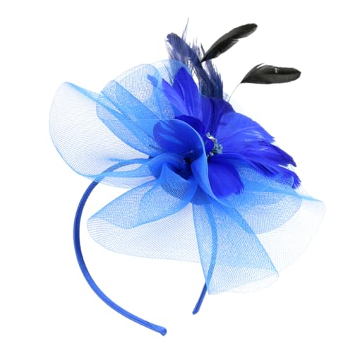 TOGEVAL Eleganter Haarschmuck Netzgarn Kopfschmuck Damen Haarreif Party Headwear Modisch Bequem von TOGEVAL