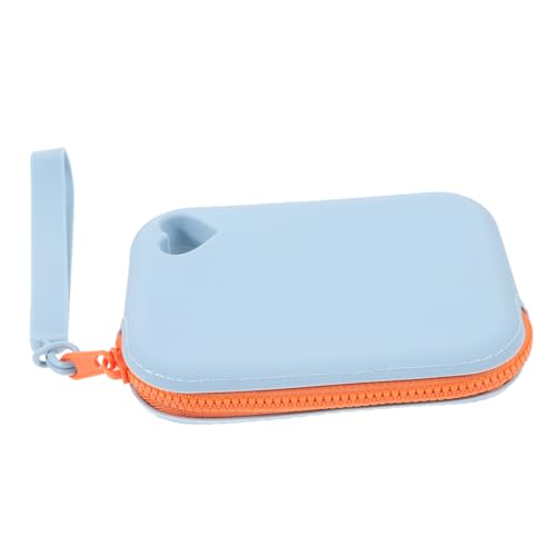TOGEVAL Elektronik Zubehör Aufbewahrungstasche Und Staubdicht Tragbare Kabel Organizer Für Datenkabel Kopfhörer Und Mini-zubehör Hellblau von TOGEVAL