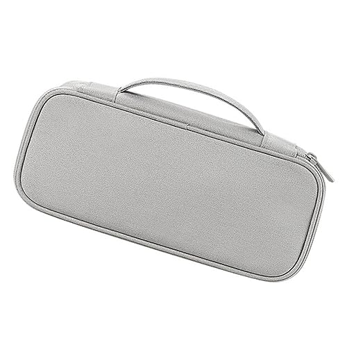 TOGEVAL Elektronische Organizer Tasche Groß Robust mit Griff Tragbare Kabeltasche für Ladegeräte Powerbank Datenkabel Reise und Koffer Organizer Aufbewahrungsetui von TOGEVAL