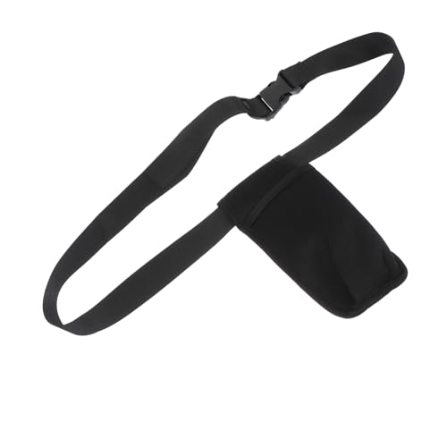 TOGEVAL Essentials Öl Gürteltasche Leicht Tragbar Langlebig Stabil Organizer Für Massageöle Flaschen Sicherer Aufbewahrungsbeutel Schwarz von TOGEVAL