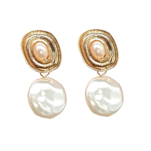 TOGEVAL Extravaganter Perlenohrring Damen Alloy Dangle Ohrschmuck Leicht Modisch Geschenk von TOGEVAL