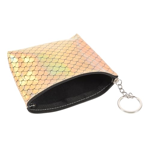 TOGEVAL Kleine Damen Geldbörse Pu- Kompakte Zipper Clutch Für Karten Und Bargeld Für Studenten Und Büroangestellte Modisches Design von TOGEVAL