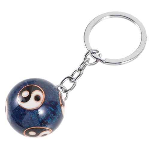 TOGEVAL Schlüsselanhänger Mit Diagrammen Kleine Kugel-schlüsselanhänger Kugel- Mit Diagrammen Hängende Schlüsseldekore - Handmassageball-schlüsselanh von TOGEVAL