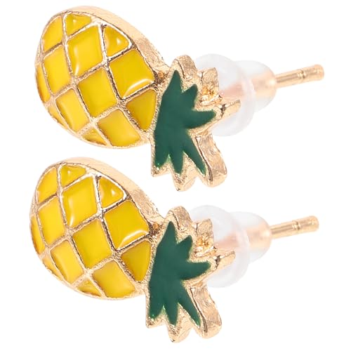 TOGEVAL Fruchtohrringe Damen Leichte Ohrstecker Obstdesign Ohrschmuck Sommer Accessoire Ohrstecker für Mädchen und Frauen von TOGEVAL