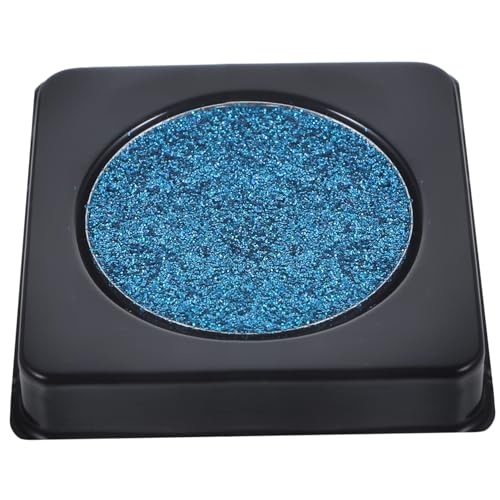 TOGEVAL Glitzer Lidschatten Palette Blau Hochpigmentierter Wasserfester Lidschatten Für Makeup Party Auftritte Einfach Aufzutragen Schnelltrocknend Geeignet Für Frauen von TOGEVAL