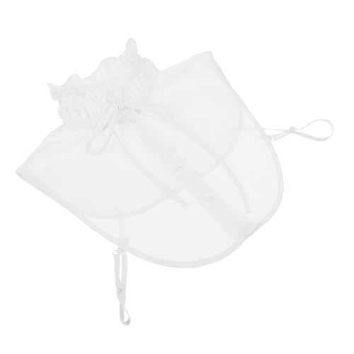 TOGEVAL Frauen Abnehmbarer Blusenkragen Detachable Fake Collar Für Shirts Vielseitig Kombinierbar Mit Rüschen Und Stehkragen Für Herbst Und Winter von TOGEVAL