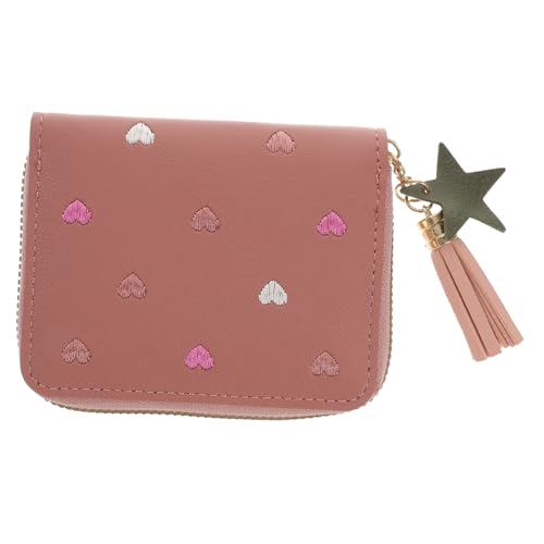 TOGEVAL Karten Geldbörse Damen Aus Pu Kunstleder Kleine Brieftasche Mit Raum Für Kreditkarten Personalausweise Und Bargeld Robust Und Reißfest von TOGEVAL