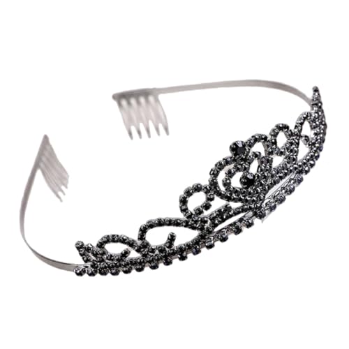 TOGEVAL Haarschmuck mit Strasssteinen Leichter Haarreif für Damen Geburtstag Braut und Party Modisches Festtags Accessoire für Fotoshootings und Festliche Anlässe von TOGEVAL