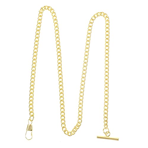 TOGEVAL Hängekette für Taschenuhren Galvanisierte Kleiderkette Langlebige Metallkette für Damen und Herren Modisches Accessoire für Kleidung und Jeans als Taschenuhr Zubehör TOGEVAL Hängekette für Taschenuhren Galvanisierte Kleiderkette Langlebige Metallkette für Damen und Herren Modisches Accessoire für Kleidung und Jeans als Taschenuhr Zubehör von TOGEVAL