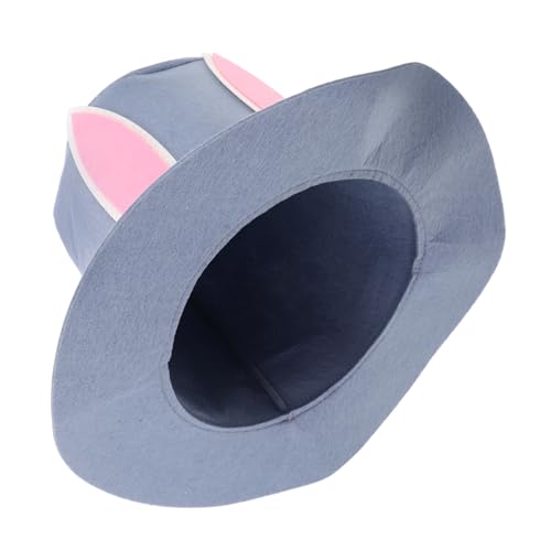 TOGEVAL Hut-set Mit Osterhasen-zylinder Und Ohren Für Jungen Und Mädchen Erwachsene Originelle Party-kopfbedeckung von TOGEVAL