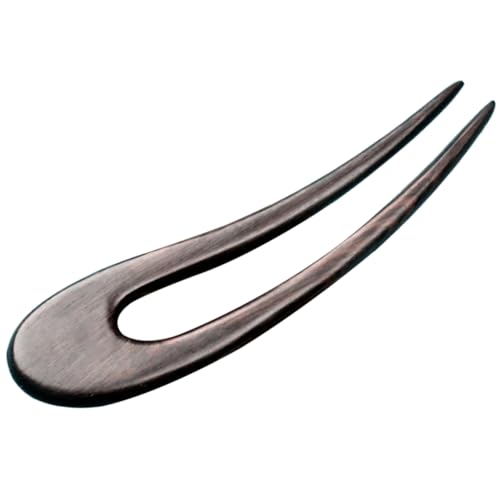 TOGEVAL Holz Haarnadel U-förmig Für Mädchen Haarschmuck Haarstäbe Für Frauen Klassisch Chinesisch Haarstab Für Dutts Traditionell Elegant Einfach von TOGEVAL