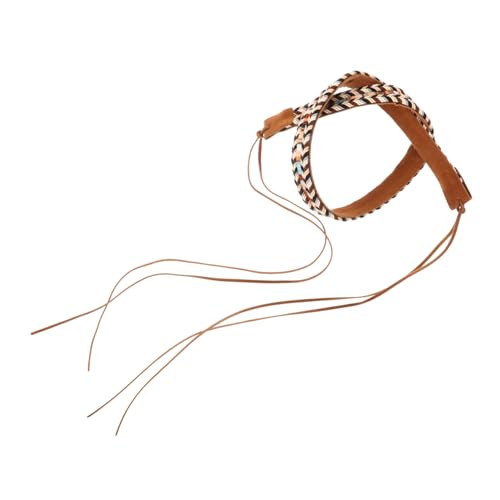 TOGEVAL Hutband Dekorativ Für Damen Strohhut Strandhutband Unisex Hutriemen Aus Polyester Praktisches Hutband Für Krempe Hüte Einfach Anzuwendendes Hutbänder von TOGEVAL