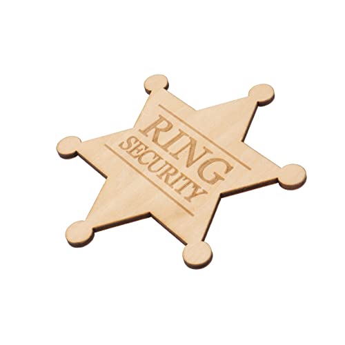 TOGEVAL Jungen Ring Abzeichen Beschriftung Hochzeit Bräutigam Holz Rustikale Abzeichen Brosche TOGEVAL Jungen Ring Abzeichen Beschriftung Hochzeit Bräutigam Holz Rustikale Abzeichen Brosche von TOGEVAL