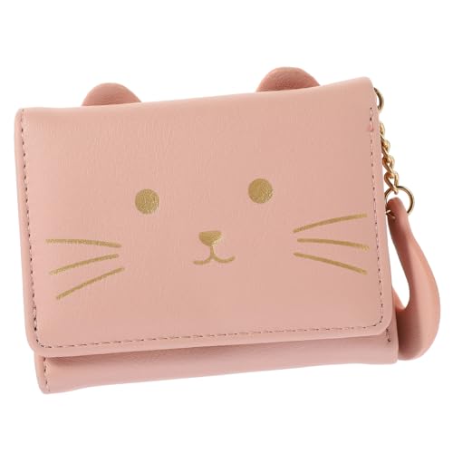 TOGEVAL Kartenetui Für Mädchen Praktische Faltbare Geldbörse Aus Pu Fächern Für Kreditkarten Id-Karten Und Münzen Als Für Schüler Und Studenten von TOGEVAL