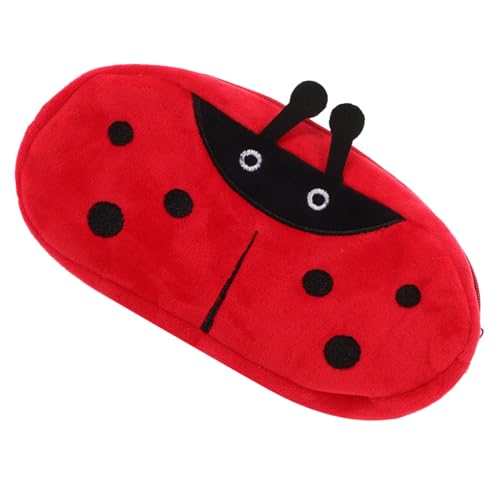 TOGEVAL Flauschiges Plüschtier-federmäppchen Großes Federmäppchen Mit Reißverschluss Weiche Und Schützende Federtasche von TOGEVAL