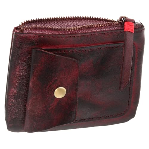 TOGEVAL Münzbeutel Vintage Kleine Münztasche Praktische Münztasche Retro Münzbeutel Outdoor Tasche Für Münzen von TOGEVAL