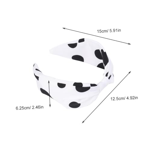 TOGEVAL Knot Haarreif Haarband mit Wellenmuster Elegantes Stirnband für Alltag und Party Schonend Haltendes Haaraccessoire für Frauen und Mädchen von TOGEVAL