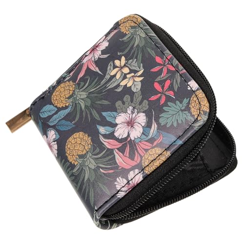 TOGEVAL Kompakte Damen Geldbörse Mit Reißverschluss Tragbares Pu Portemonnaie Im Blumenmuster Für Karten Münzen Und Kleine Essentials Für Reisen Und Alltag TOGEVAL Kompakte Damen Geldbörse Mit Reißverschluss Tragbares Pu Portemonnaie Im Blumenmuster Für Karten Münzen Und Kleine Essentials Für Reisen Und Alltag von TOGEVAL