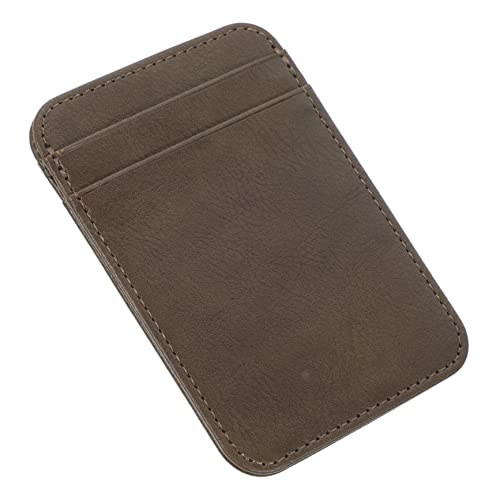 TOGEVAL Kartenhalter Aus Pu Tragbar Für Reiseutensilien Kartenbuchhalter Kartenhülle Praktisch Für Täglichen Gebrauch Und Reisen von TOGEVAL