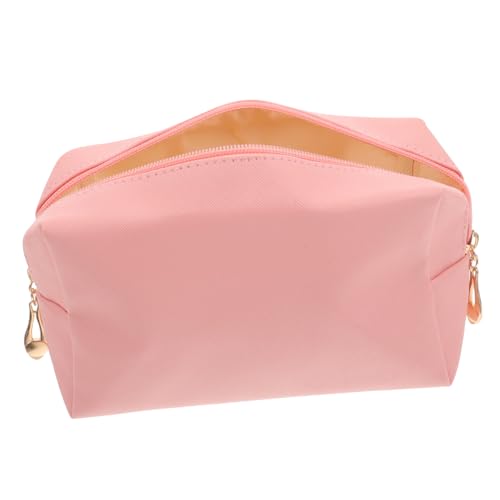 TOGEVAL Makeup Bag Für wasserdichte Kosmetiktasche Kompakte Toilettentasche Mit Mehreren Fächern Tragbarer Organizer Zartem Wasserfarben von TOGEVAL