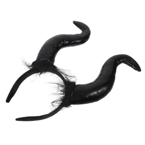 TOGEVAL Leichtes Teufelshorn Haarband Cosplay Kopfschmuck Halloween Party Kostüm Zubehör für Erwachsene Langlebig und Bequem für Karneval Maskerade und Festdekoration von TOGEVAL