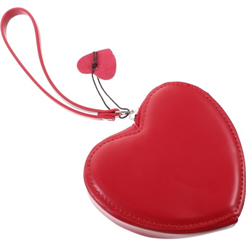 TOGEVAL Geldbörse Aus Pu-Material Herzförmige Geldbörse Für Damen Wechseltasche Für von TOGEVAL