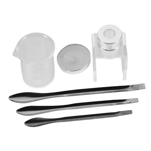 TOGEVAL Lipgloss-tuben Mit Formen Zur Lippenstiftherstellung Messbechern Lippenstiftformen Aus Kunststoff Und Silikon Wachskerzen Und Löffeln Für Diy-lippenstiftreparatur Und Herstellung von TOGEVAL