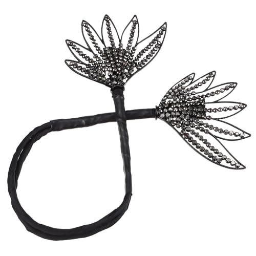 TOGEVAL Magischer Haarknoten Bun Maker Haarschmuck Drehbares Haarband für Damen Schwarzes Twist Headband Praktisches Haarknoten tool für Elegante Hochsteckfrisuren bei Festivals und von TOGEVAL