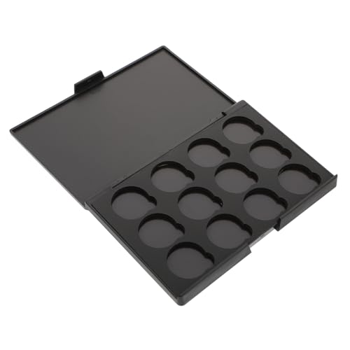 TOGEVAL Magnetische Kosmetikpalette Leerer Lidschatten Blush Container Wiederbefüllbar Langlebig Leicht Tragbar für DIY Make up Zuhause und Unterwegs von TOGEVAL