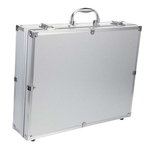 TOGEVAL Mikrofonkoffer Aus Hartplastik Organizer Für Schnurlose Mikrofone Mit Griff Aufbewahrungsbox Für Mikrofonzubehör Staubdicht Und Stoßfest von TOGEVAL