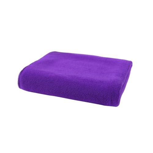 TOGEVAL Mikrofaser Badetuch Dunkelviolett Schnell Trocknend Leicht Spa Strand Camping Reisehandtuch für Erwachsene Atmungsaktiv und Wasseraufnahmefähig von TOGEVAL