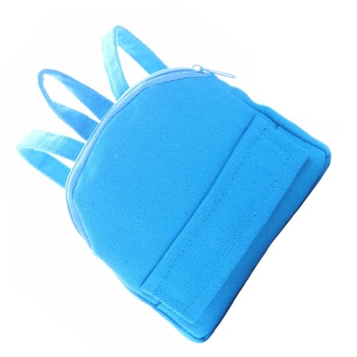 TOGEVAL Mini Puppenbuchtasche Modell Miniatur Rucksack Für Junge Mädchen Puppe Deko Rucksack Handgemacht Fantasie Fördern von TOGEVAL