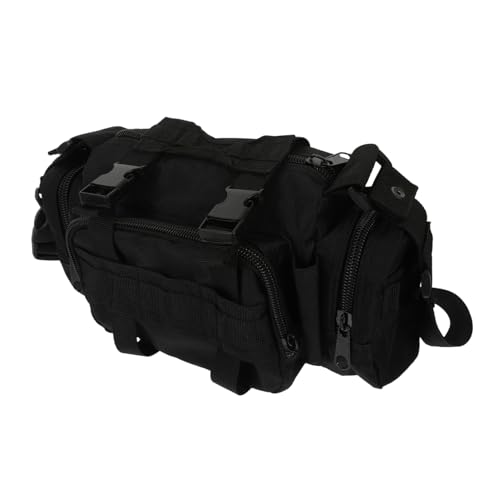 TOGEVAL Multifunktionale Outdoor Waist Pack aus Robustem Oxford Leichte Sport Schultertasche mit Großem Fassungsvermögen Verstellbarer Gurt für Wandern Radfahren und Freizeitaktivitäten von TOGEVAL