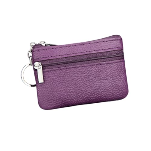 TOGEVAL Multifunktionaler Damen Geldbeutel Pu Einfacher Reißverschluss Kleiner Münzbeutel Für Schlüssel Und Geld Für Unterwegs von TOGEVAL