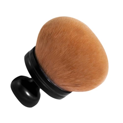 TOGEVAL Multifunktionaler Großer Puderpinsel Weicher Schminkpinsel für Präzises Auftragen Ergonomischer Griff Langlebiger Kunststoff für Damen Make Up Tool von TOGEVAL