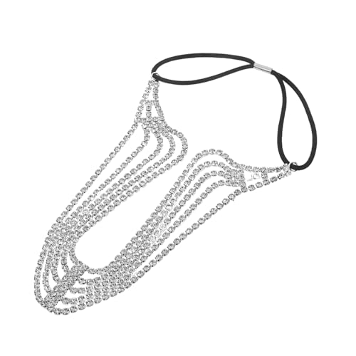 TOGEVAL Multilagiges Haarband mit Funkelnden Strasssteinen Dekoratives Damen Haaraccessoire Leichtes Zierliches Stirnband für Festliche Anlässe und Tägliches Styling Stilvolle Haar TOGEVAL Multilagiges Haarband mit Funkelnden Strasssteinen Dekoratives Damen Haaraccessoire Leichtes Zierliches Stirnband für Festliche Anlässe und Tägliches Styling Stilvolle Haar von TOGEVAL