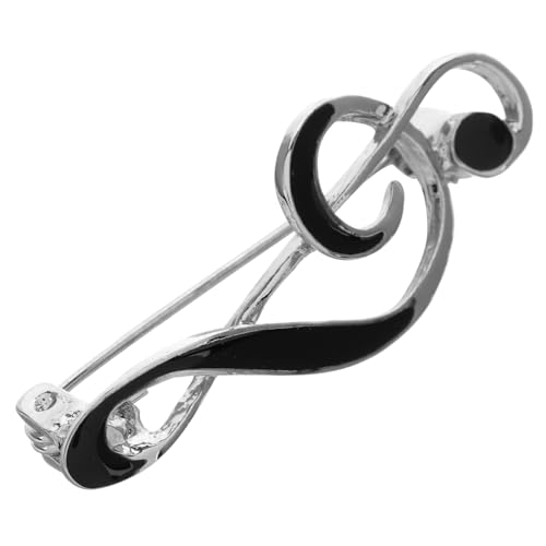 TOGEVAL Musiknoten Brosche Anstecknadel Zinklegierung für Damen Brosche mit Musikalischem Design für Kleidung Rucksack und Accessoires von TOGEVAL