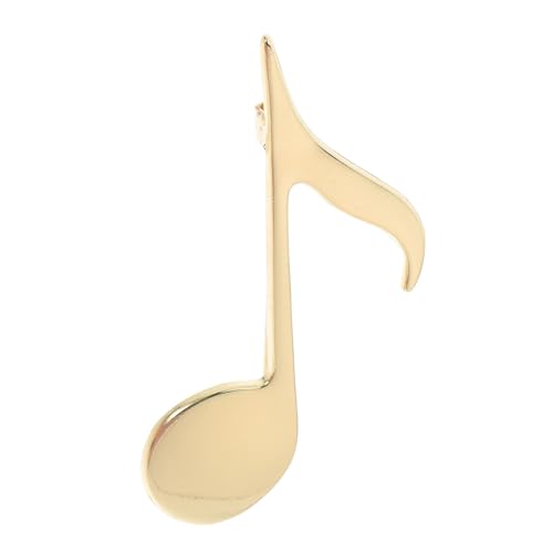 TOGEVAL Musiknoten Brosche für Damen und Herren Modisches Musiksymbol Anstecknadel aus Langlebiger Zinklegierung Vielseitig für Kleidung Taschen Hüte Originelles Geschenk für Musiker und von TOGEVAL