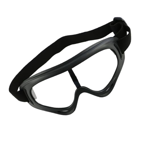 TOGEVAL Outdoor Schutzbrille Leicht Winddicht Stoßfest für Radfahren Motorrad Herren Damen UV Schutz Klare Gläser Komfortabel Robust Langlebig für Outdoor Sport Aktivitäten von TOGEVAL