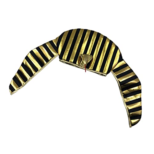 TOGEVAL faszinatore hut Charmanter Hut Erwachsenen Hut Stilvoller Hut Party Hut Dekoration ägyptische Mütze Kostüm Stirnband Kostüme für Erwachsene Pharaonenhut von TOGEVAL