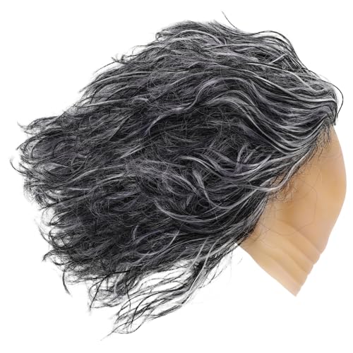 TOGEVAL Bald Man Cosplay Perücke Für Erwachsene Lustige Haarteil Für Halloween Und Kostümpartys Authentischer Look Für Maskeraden Und Rollenspiele Bequem Und Vielseitig Einsetzbar TOGEVAL Bald Man Cosplay Perücke Für Erwachsene Lustige Haarteil Für Halloween Und Kostümpartys Authentischer Look Für Maskeraden Und Rollenspiele Bequem Und Vielseitig Einsetzbar von TOGEVAL