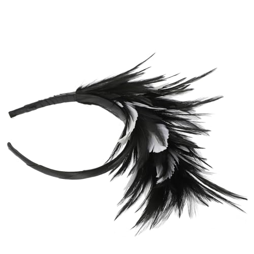TOGEVAL Stirnband Für Damen Western-haarschmuck Party Kopfbedeckung Fascinator Für Frauen Maskerade Hochzeit Cosplay Haarband Vintage Stirnband von TOGEVAL