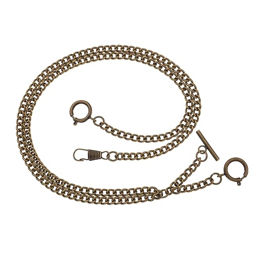 TOGEVAL Pocket Watch Chain Metall Vintage Design Für Herren Und Damen Zur Aufhängung Und Dekoration Von Taschenuhren Und Kleidung von TOGEVAL